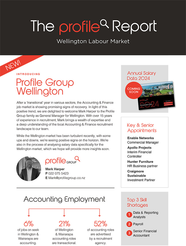 Read our Profile Group Wellington Quarterly Report